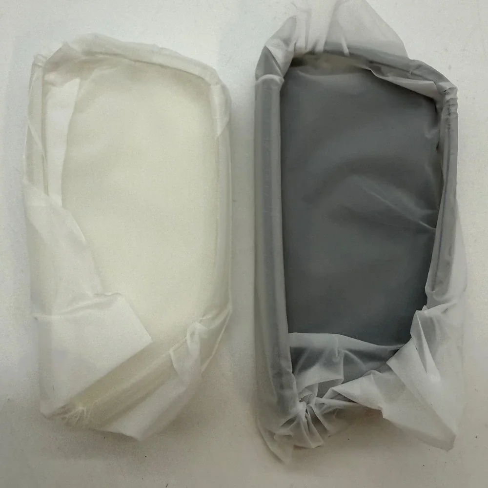 IUIU for BMW Key Fob Cover Clear and Black 2 Pack X003UKA1VB New